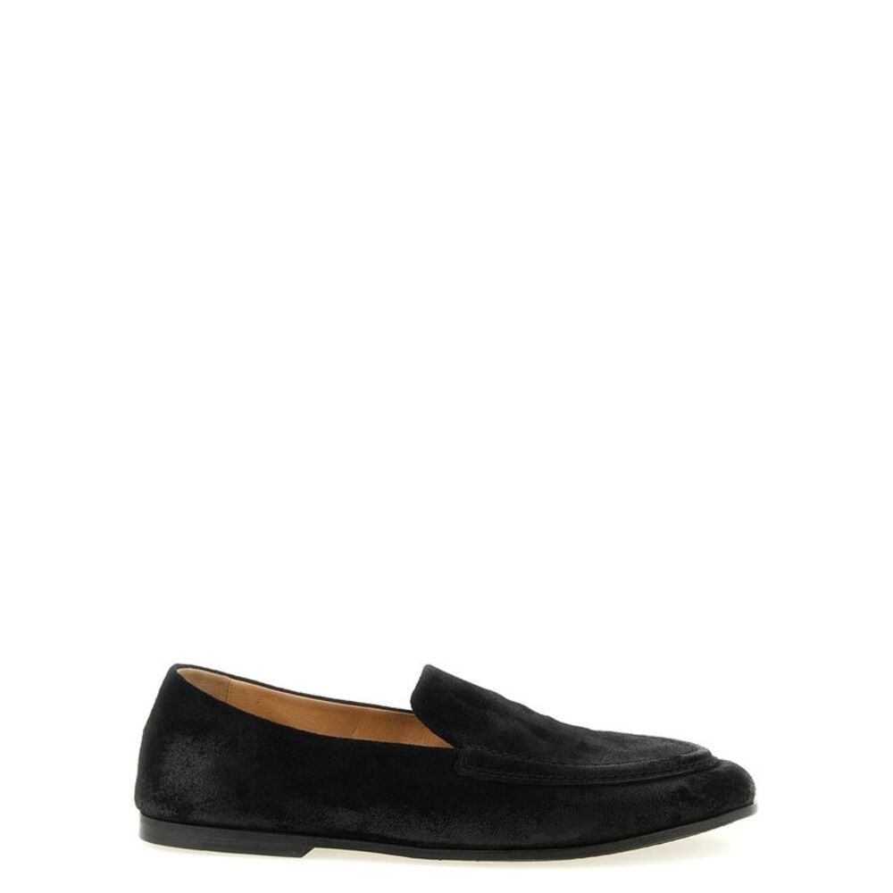 Marsell Black Calfskin Slip-On Men's Loafers
